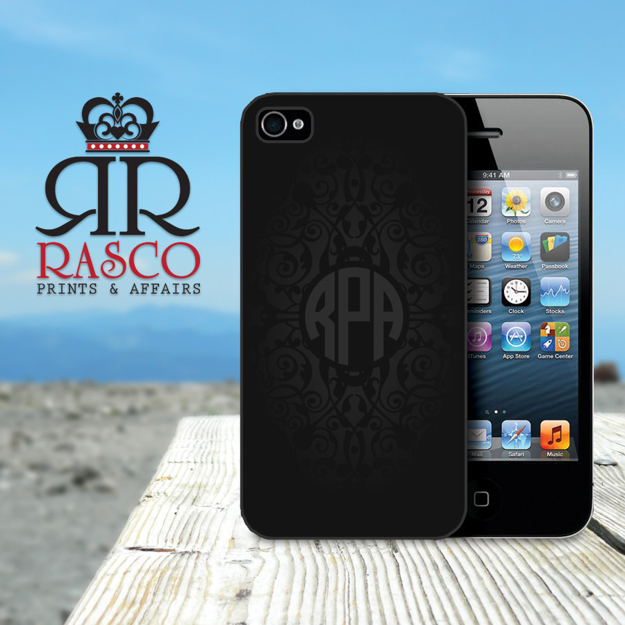 iPhone 4 Case, iPhone 4s Case, Personalized iPhone Case, Monogram iPhone Case, Sexy iPhone Case, Black iPhone Case (88)