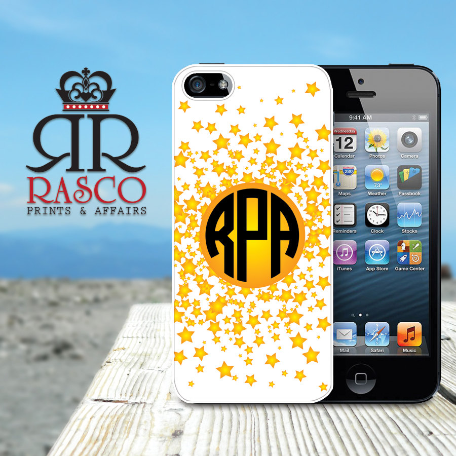 Iphone 5 Case, Personalized Iphone Case, Monogram Iphone Case, Star Iphone Case, Ornate Iphone Case, Green Iphone Case (86)