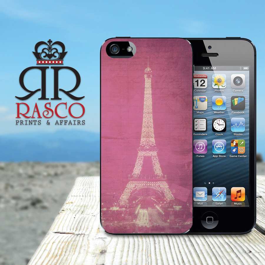 Iphone Case, Iphone 5 Case, Paris Iphone 5 Case, Eiffel Tower Iphone 5 Case, Vintage Iphone Case
