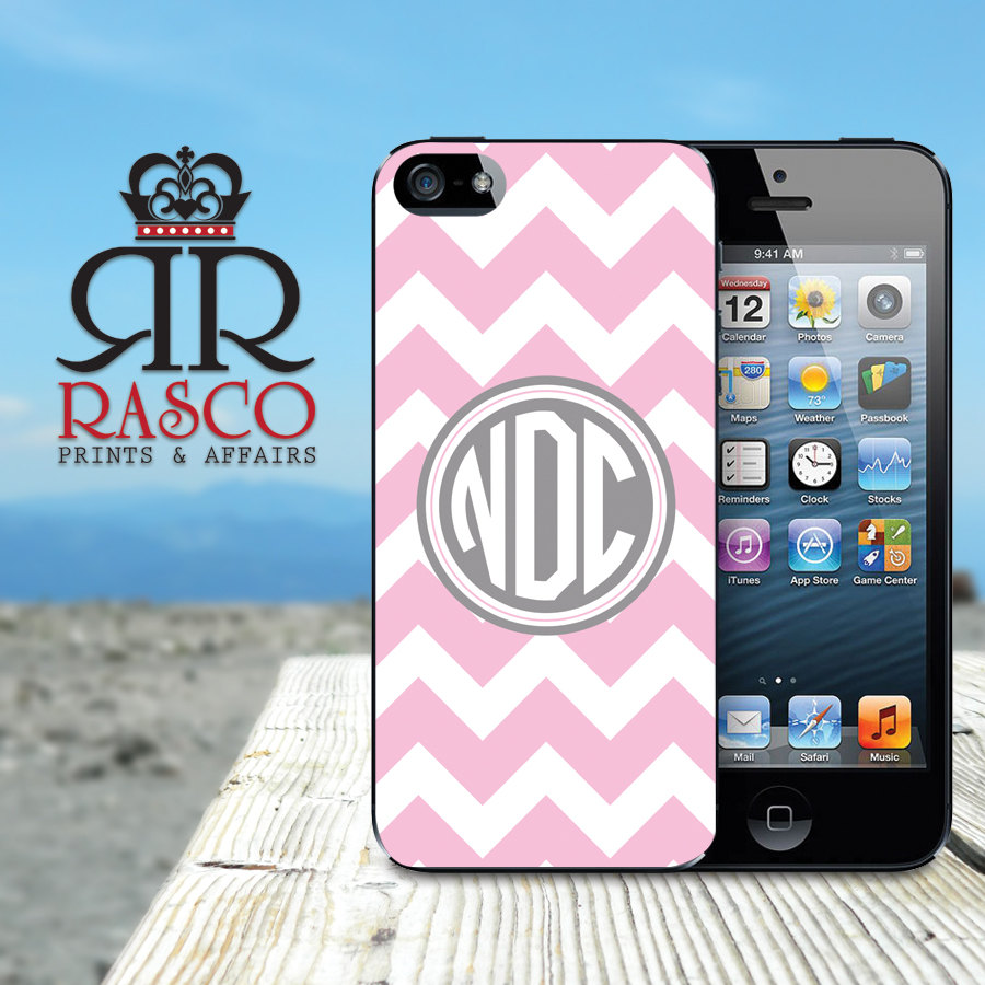 iPhone 5 Case, Custom iPhone Case, Monogram iPhone Case, Pink iPhone Case (53)